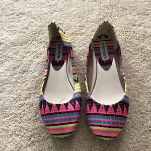Steve Madden colorful flats